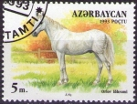 Stamps Asia - Azerbaijan -  Caballo