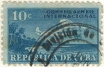 Stamps Cuba -  pi CUBA avioneta 10c
