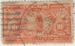 Stamps : America : Cuba :  pi CUBA bicicleta 10c