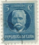Stamps Cuba -  pi CUBA Calixto Garcia 5c