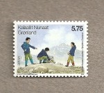 Stamps Europe - Greenland -  100 Aniv de los Boys Scouts