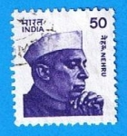 Stamps : Asia : India :  Nehru
