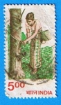Stamps India -  Recoleccion
