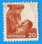 Stamps India -  Maternidad