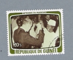 Sellos de Africa - Guinea -  Afrique en Marche