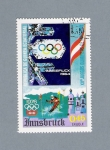Stamps : Africa : Guinea :  XII Juegos Olímpicos de Invierno