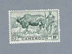 Stamps : Africa : Cameroon :  Buey