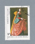 Sellos de Africa - Guinea Bissau -  Zurbaran. Santa Cassilda