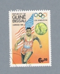 Stamps Guinea Bissau -  Los Ángles 1984