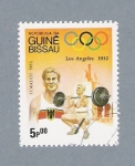 Sellos de Africa - Guinea Bissau -  Los Ángles 1932