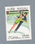 Stamps Guinea Bissau -  Sarajevo. Juegos Olímpicos de Invierno