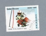 Stamps Guinea Bissau -  Calgary 1988