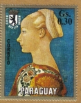 Stamps : America : Paraguay :   Domenico Veneciano Museo de Berlin