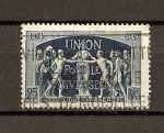 Stamps : Europe : France :  Conmemoracion del 75 aniversario de la UPU