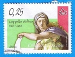 Stamps : Europe : Vatican_City :  Capilla Sistina