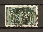 Stamps France -  Conmemoracion del 75 aniversario de la UPU