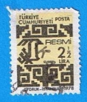 Stamps Turkey -  Resmi