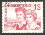Stamps Austria -  Pareja de jóvenes