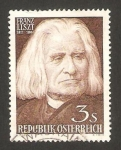 Stamps Austria -  939 - 150 anivº del nacimiento de Franz Liszt