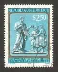 Stamps Austria -  II centº de la educación de sordos en Austria