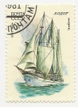 Stamps Russia -  Embarcación