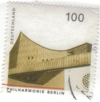 Sellos de Europa - Alemania -  pi ALEMANIA 1997 Philharmonie Berlin 100