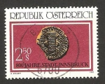 Sellos de Europa - Austria -  sello de la ciudad de innsbruck de 1267