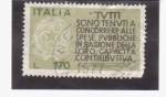 Stamps : Europe : Italy :  Articulo de la Constitución