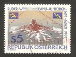 Stamps Austria -  campeonato mundial de remo 