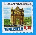 Stamps : America : Venezuela :  RuinasTemploa La pastora