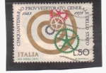 Sellos de Europa - Italia -  50 aniversario