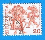 Stamps : Europe : Switzerland :  Silvesterklause Herisau