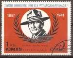 Stamps United Arab Emirates -  ROBERT  BADEN  POWELL