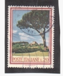 Stamps : Europe : Italy :  Paisaje- Montecatini