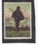 Stamps Italy -  50 aniversario de La Resistencia