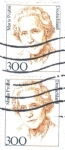 Sellos del Mundo : Europa : Alemania : pi ALEMANIA maria probst 300