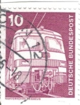 Stamps Germany -  pi ALEMANIA namberkemas triebzug 10