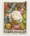 Stamps Greece -  Algodón