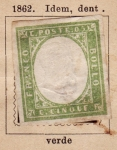Sellos de Europa - Italia -  Vittorio Emanuele II Ed 1862