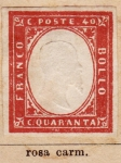 Stamps : Europe : Italy :  Vittorio Emanuele II Ed 1862
