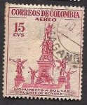 Stamps Colombia -  MONUMENTO A BOLIVAR PUENTE DE BOYACA,