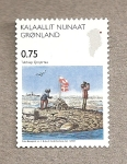 Stamps Greenland -  Escenarios