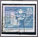 Stamps Germany -  Karf Marx Stadt