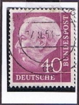 Stamps : Europe : Germany :  Presidente theodor Heuss