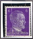 Stamps Germany -  Presidente Hitler