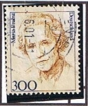 Stamps Germany -  Maria Probst