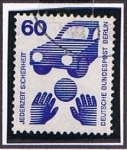 Stamps Germany -  Acidentes ( Automovil )