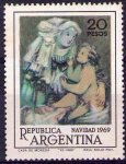 Sellos de America - Argentina -  Navidad