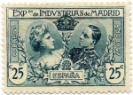 Stamps : Europe : Spain :  ESPOSICION DE INDUSTRIAS DE MADRID