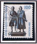 Sellos de Europa - Alemania -  Goethe Schiller
